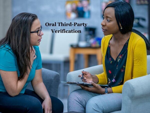 Oral Third-Party Verification