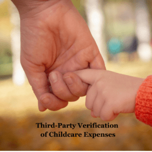 Third-Party Verification of Childcare Expenses